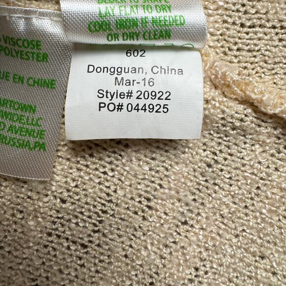 Lilly Pulitzer Brookside Cardigan Sweater Women’s Small Open‎ Front Light Pink - Picture 7 of 10